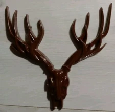 Homemade Deer Skull Wall Plaque Home Decor Unique Gift Man Cave New