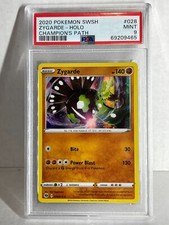 2020 Pokemon SWSH Zygarde HOLO Champion's Path #028 PSA 9 MINT