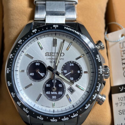 SEIKO SBPY165 Wrist watch SELECTION Chronograph Solar White SS