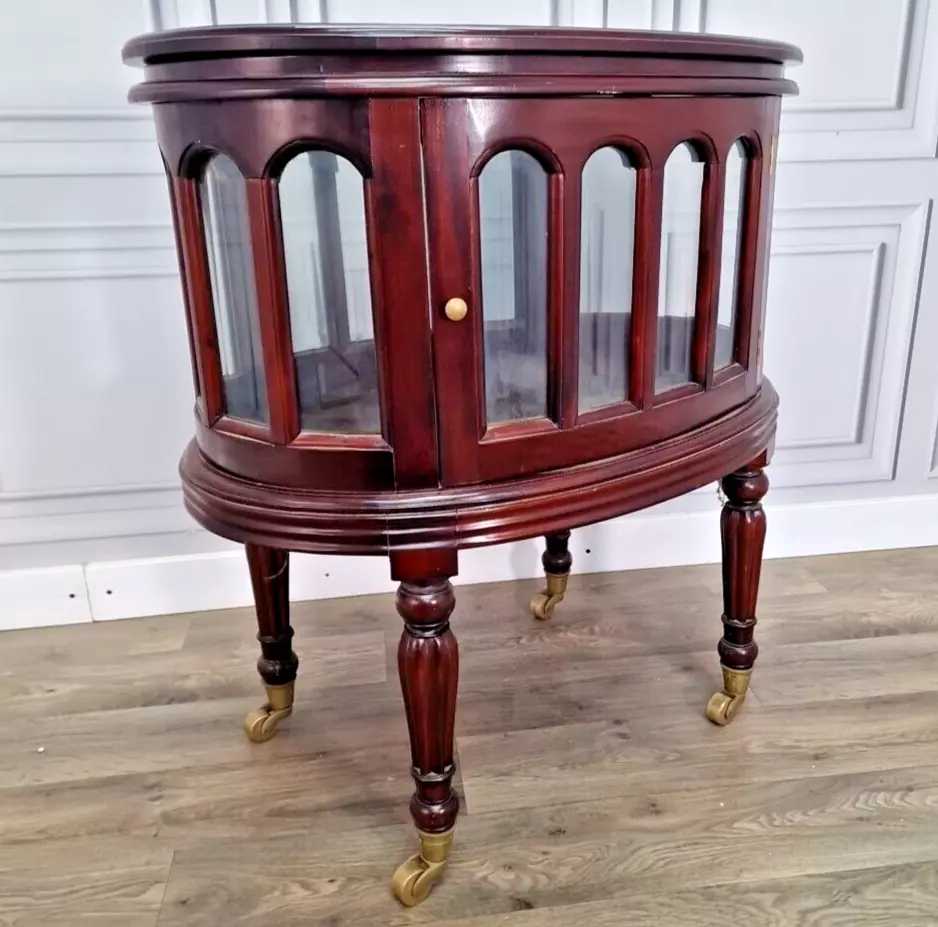 Oval drinks cabinet deals