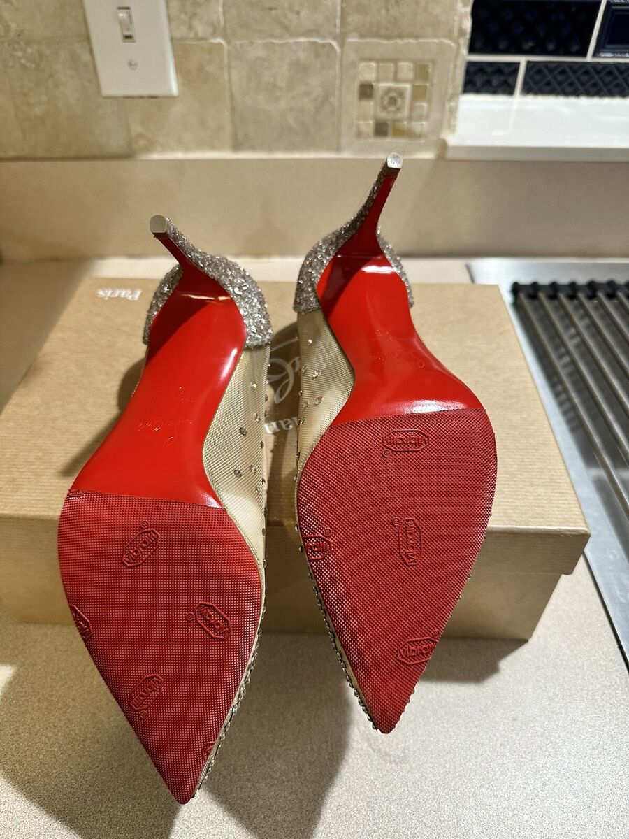 Christian Louboutin Follies Strass 85mm, Size 38. New in box Christian Louboutin Follies Strass 85mm, Size 38. New in box