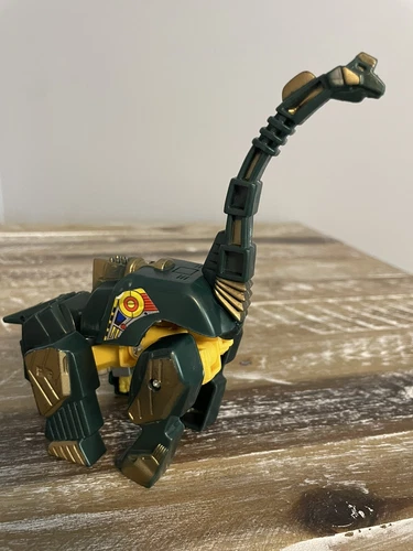 Robo-Dino Bronto Bot Transformable Robots Tek Toys Vintage 1980's