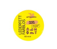 B&E Lederfett Farblos, Dose 100 Ml