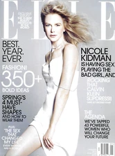 Elle Magazine Nicole Kidman Spring Fashion Ralph Lauren Accessories Beauty 2015