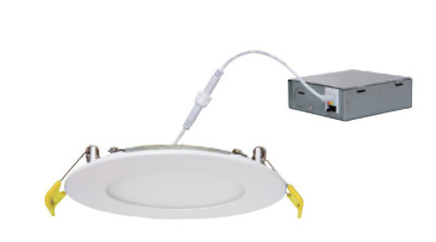 Halco 89093 10W Tunable White 4 Inch Thin Ceiling Downlight - FSDLS4FR10/CCT/LED