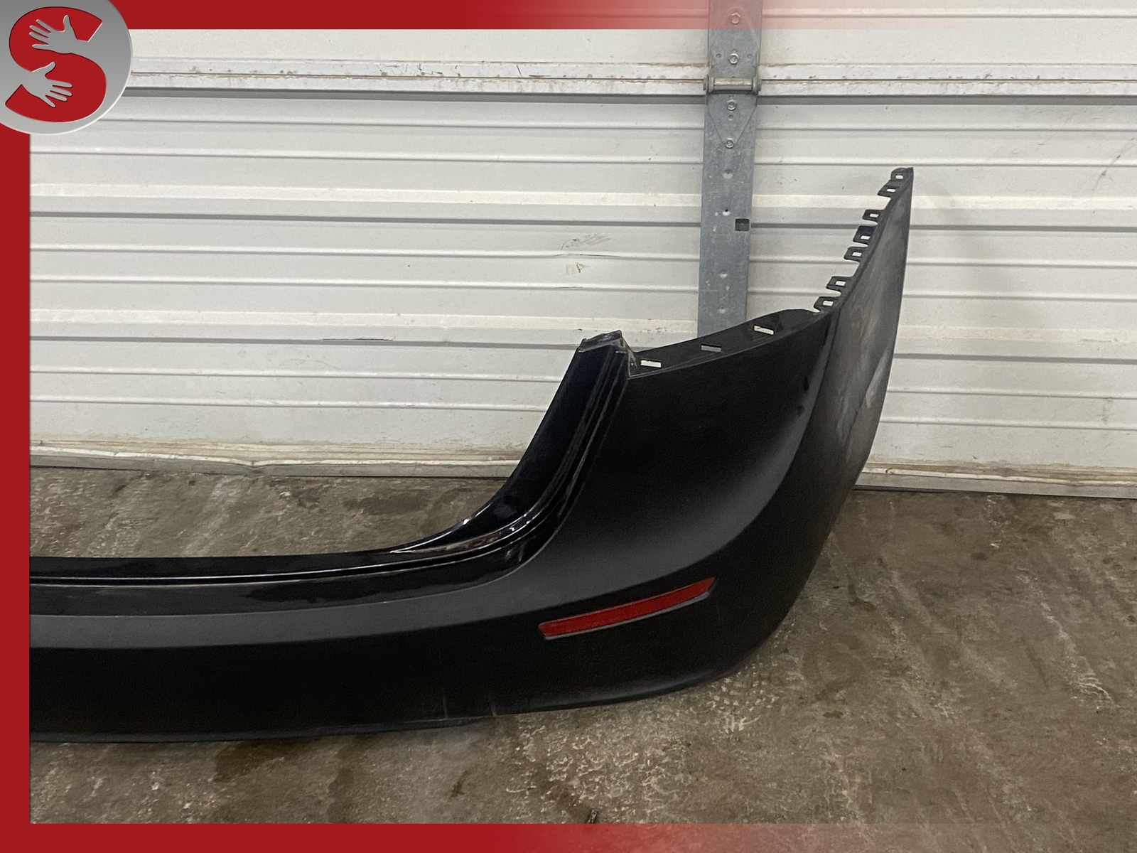14-17 Maserati Ghibli S Rear Bumper Cover Assembly Black Oem