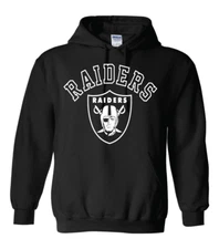 Las Vegas Raiders Hoodie With Logo - All Design Colors + Sizes S-5XL