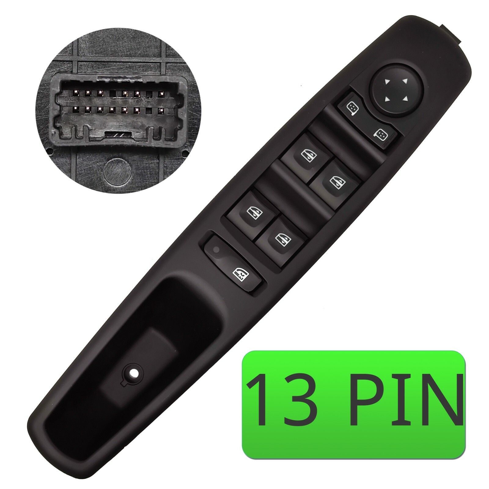 Renault Scenic Xmod 2010 RN5T Window Switches & Driver Side Frame  