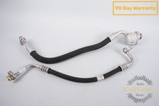 10-11 Mercedes W212 E350 A/C Compressor Pressure Hose Line Set of 2 OEM