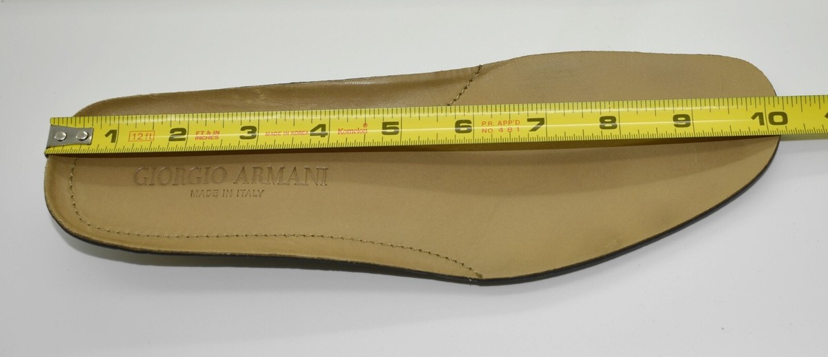 C0 Auth GIORGIO ARMANI Navy Suede Logo Strap Driving Loafer Shoes Size 5 EMPORIO ARMANI Footwear | Navy Men main image 2