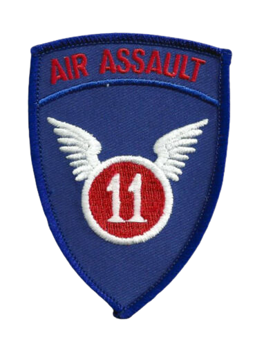 11TH AIR ASSAULT DIVISION HAT PATCH CAP US ARMY AIRBORNE PARACHUTE PIN UP WOW - Picture 10 of 29