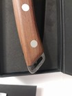 Huusk Kitchen Knife Very Sharp Blade Roasted Beech Wood Handle & Leather Case — photo 9