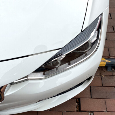 Cheap 2PCS Eyebrows Cover For BMW 3 Series F30 Sedan F31 Wagon 2012