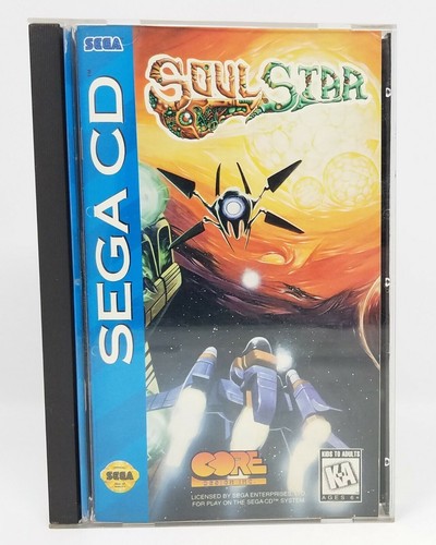 Soul Star (Sega CD, 1994) CIB Complete in Box w Manual + Foam Rare & NR MINT - Picture 1 of 1