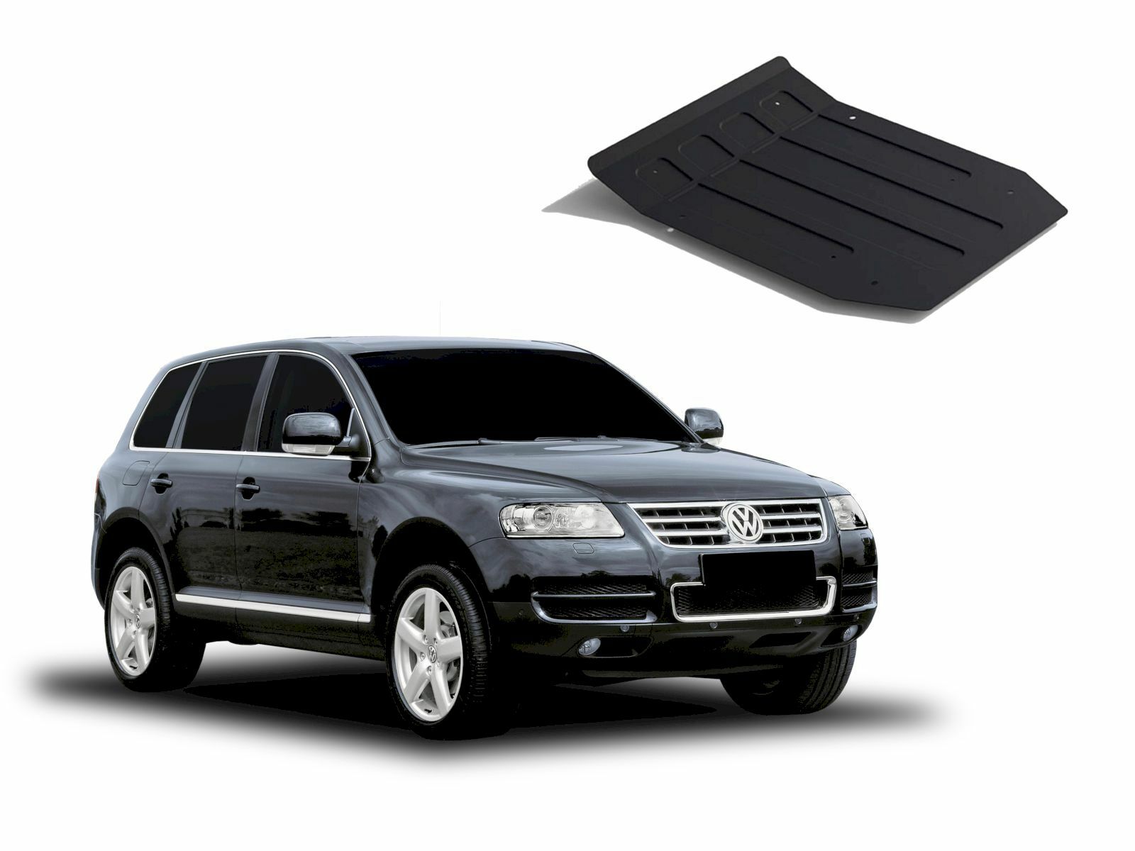 Protection carter acier VW Touareg évitez les ruptures de moteur sur chemins et routes de campagne