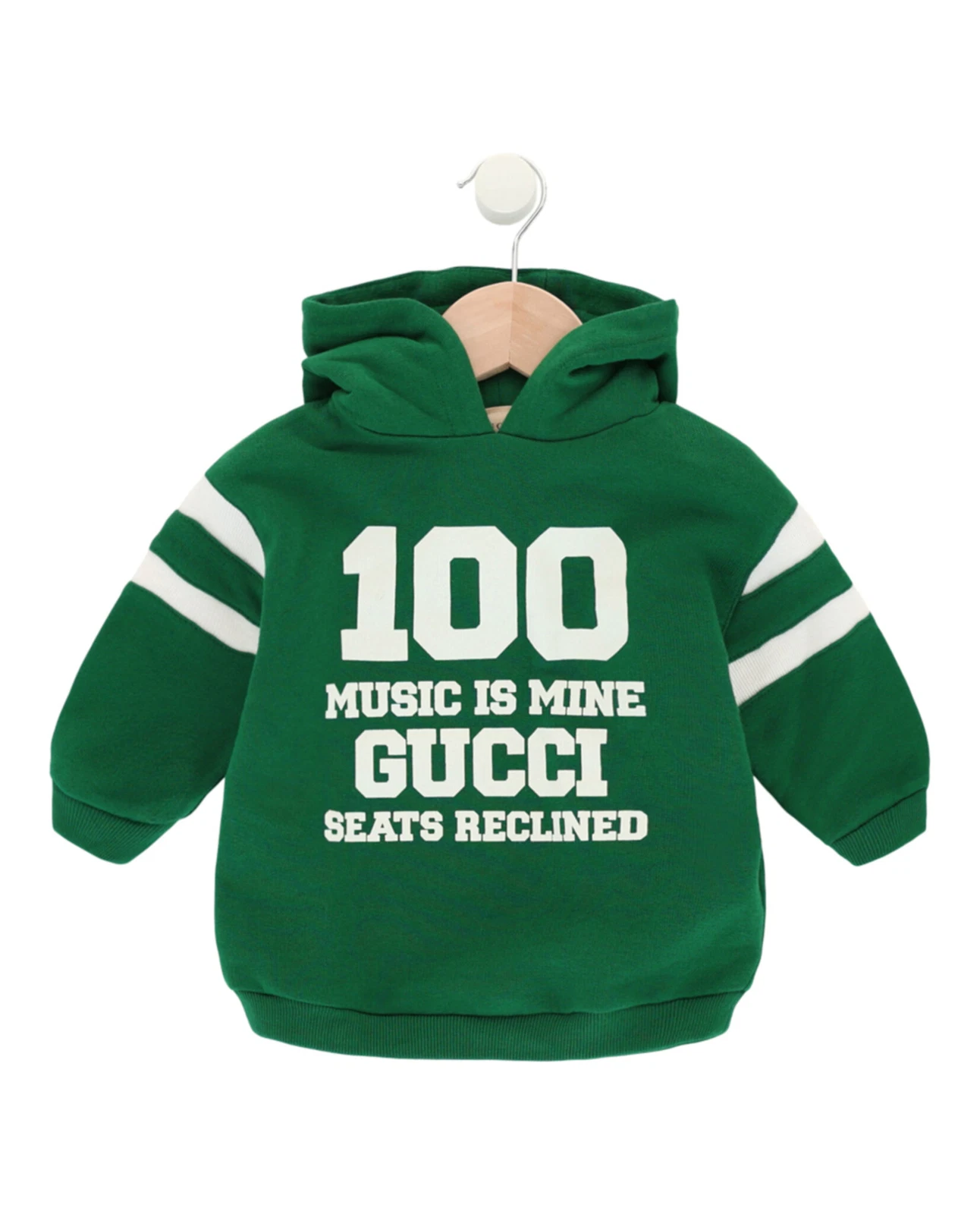 Sweat à capuche Gucci unisexe   La musique est à moi enfant