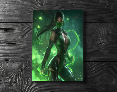 Jade Mortal Kombat Poster Print - No Frame