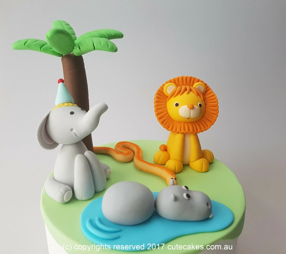 Jungle Tree Cake Decorations Shelly Lighting