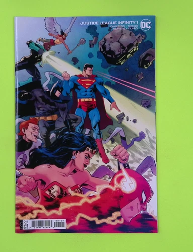 Justice League Infinity #1b 2021 DC Comics Variant High Grade Comic Book G26-230