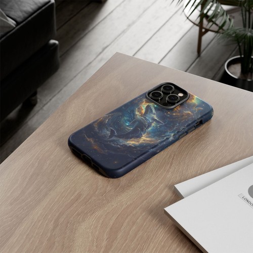 Cosmic Nebula Humpback Whale - Phone Ink Cover Case for iPhone, Galaxy, Pixel - 第 89/281 張圖片