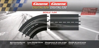 Carrera Digital 132 / 124 30362 Spurwechsel Kurve links innen nach aussen