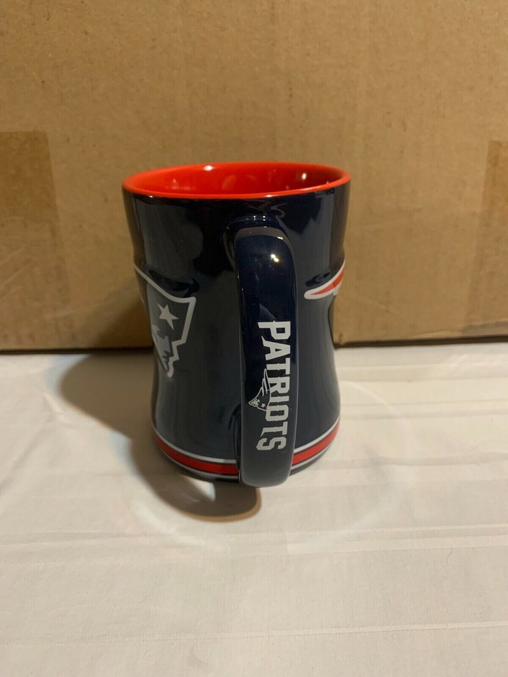 New England Patriots NFL 14oz Coffee Mug Cup Logo Brands New | eBay