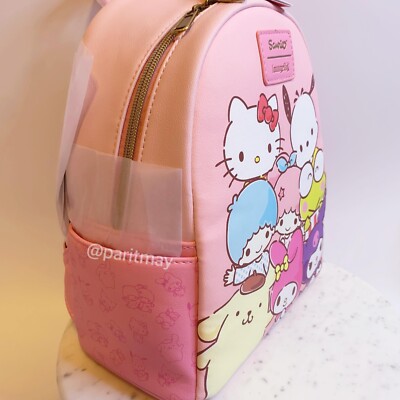 Loungefly Hello Kitty And Friends Pink Mini Backpack (NEW  display picture 2