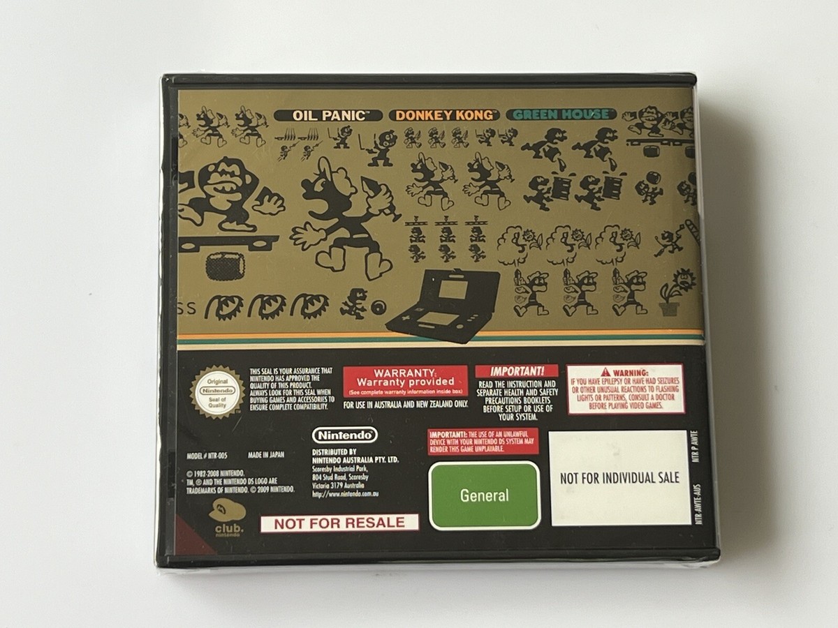 Game & Watch Collection (2008) Club Nintendo New & Sealed | AUS