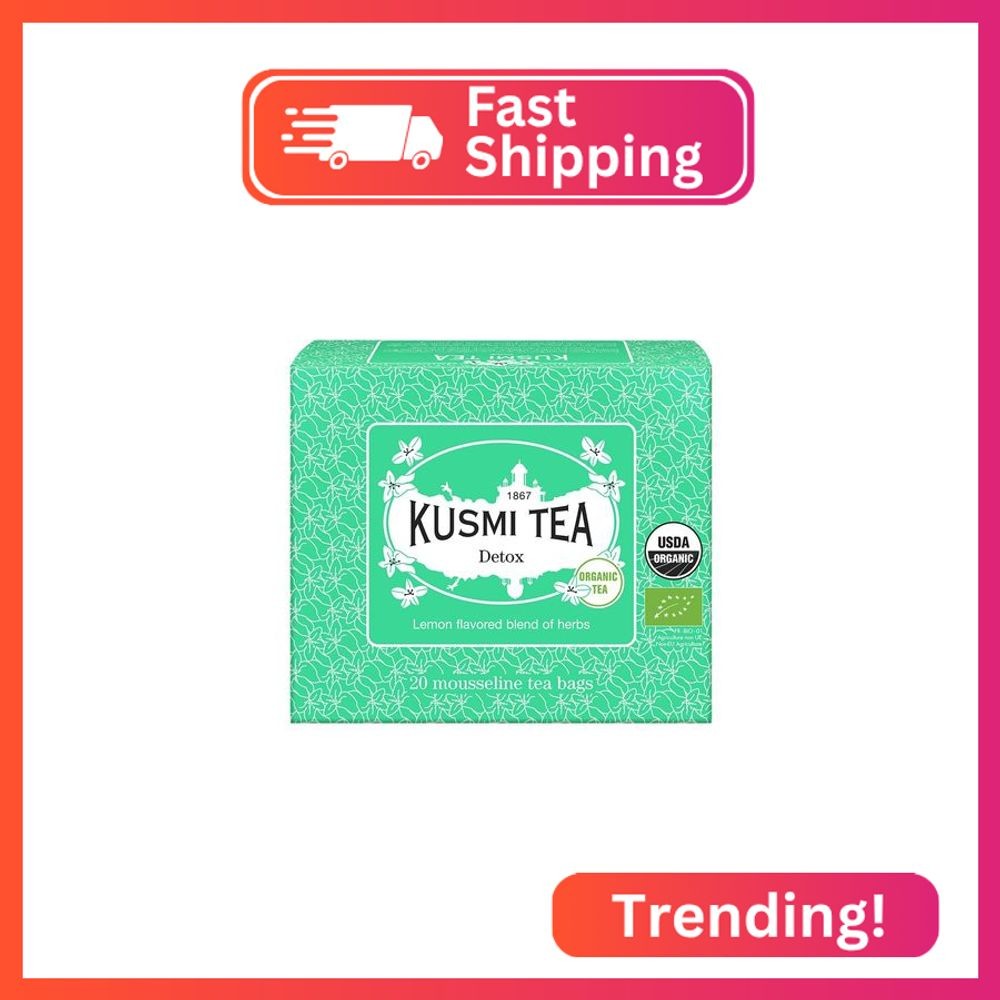 - Detox - Organic Blend Of Green Tea, Mate & Lemon - Lemongr