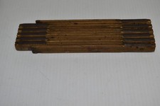 VINTAGE FOLDING RULER OIL JOINTS MADE IN THE USA (MSL86)