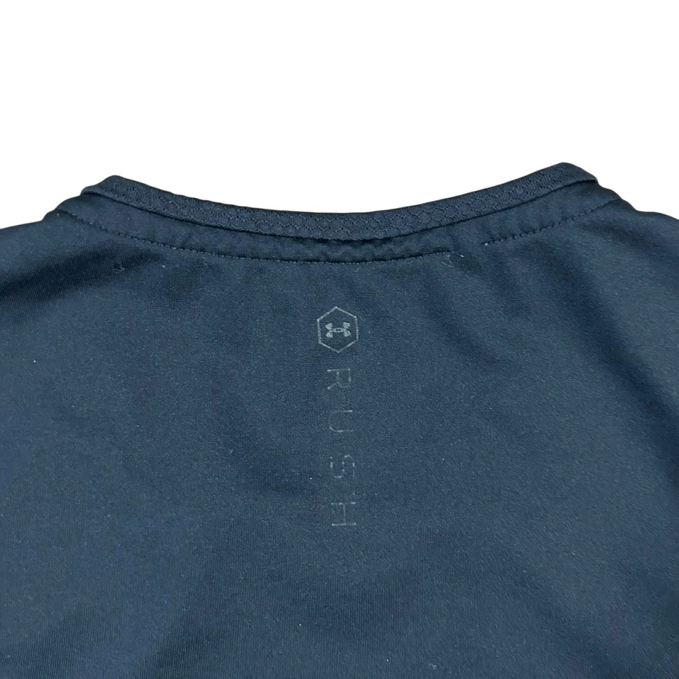 Under Armour Rush Celliant Shirt Women M Black Recovery Training - Image 4 of 4