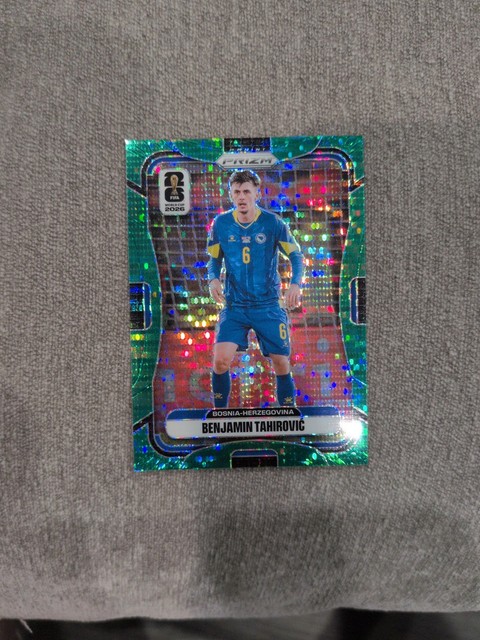 Benjamin Tahirovic /5 Green Preferred 2026 World Cup Prizm Bosnia SSP
