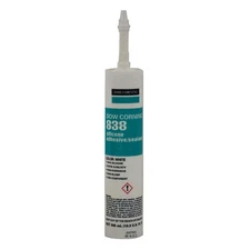 DOWSIL 2227819 Silicone Adhesive Sealant,White,838 53DC43
