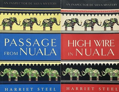 INSPECTOR De SILVA by Harriet Steel (2 sc) Nuala series mystery