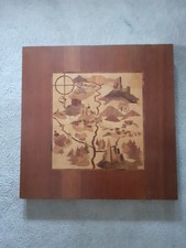 Antik Schachbrett Ohne Figuren