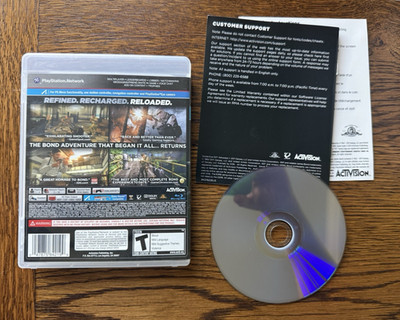GoldenEye 007 Reloaded PlayStation 3 PS3   CIB Complete   BLUS-30755