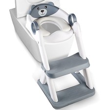 Toilette Kinder Baby Toilettentrainer Toilettenaufsatz Toilettensitz mit Treppe
