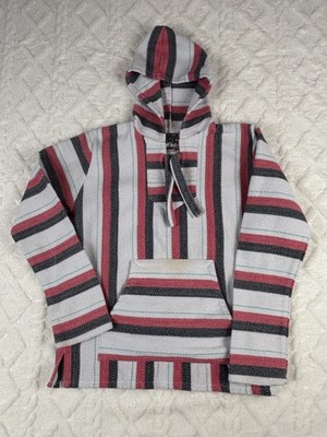 Original Senor Lopez Hoodie Poncho Men s XL Drug Rug Pre Shrunk 