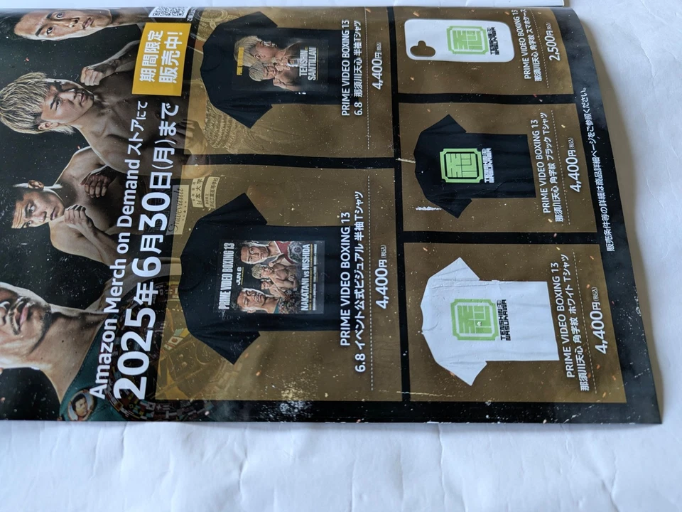 Boxing Program Junto Nakatani vs Ryosuke Nishida WBC/IBF Unification & Tenshin - Image 4 of 4