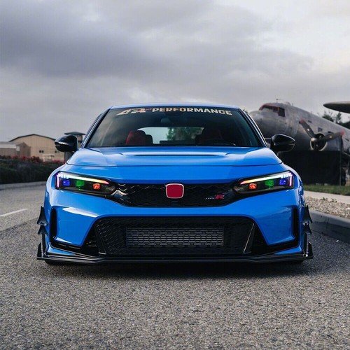 RGB LED Sequential Headlights For Honda Civic 11th Gen 2022-2025 Triple Headlamp - Picture 17 of 23