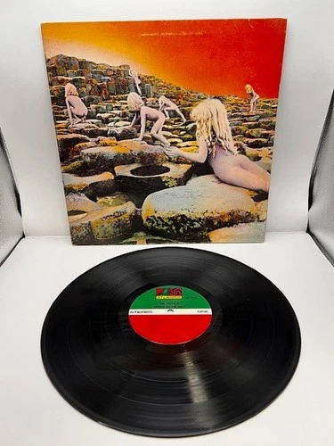 Led Zeppelin Houses Of The Holy LP 1973 1st 'RL Sterling' Press W/Insert