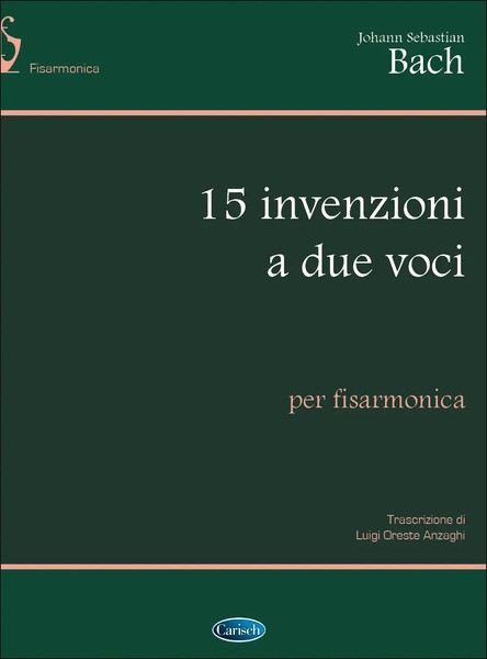 Johann Sebastian Bach | 15 Invenzioni A 2 Voci, Per Fisarmonica | Buch-image
