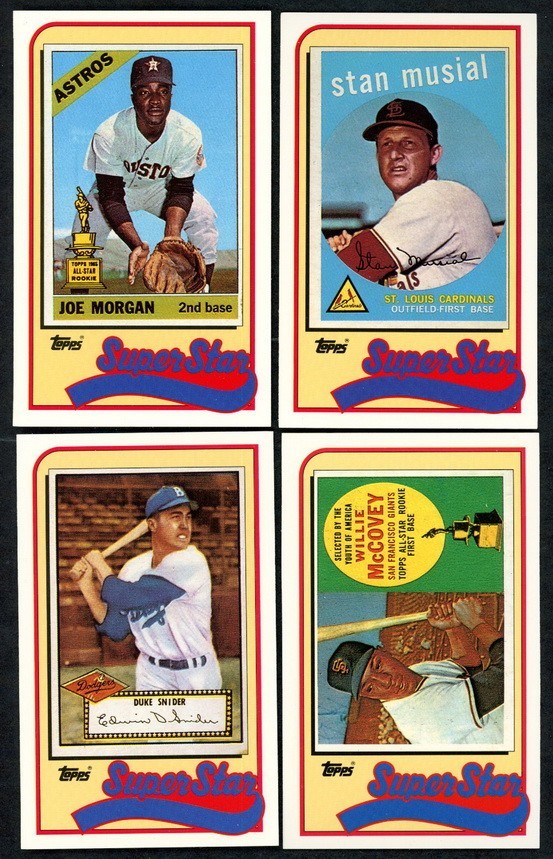 Willie McCovey #29 1989 Topps/LJN Baseball Talk