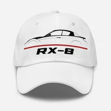 Premium Dad Hat For Mazda RX-8 2003-2008 Car Fans Baseball Cap Birthday Gift
