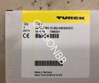 TURCK IM12-AI01-1I-2IU-H0/24VDC isolation safety barrier 7580321 FedEx or DHL