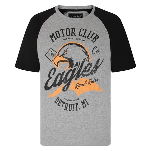 KAM Short Sleeve T-Shirt for Mens in 2 Colours, 2XL-8XL - Picture 5 of 21