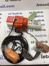 Harrington Ed250ds-10 Electric Chain Hoist, 250 Lb, 10 Ft, Hook Mounted K-704S