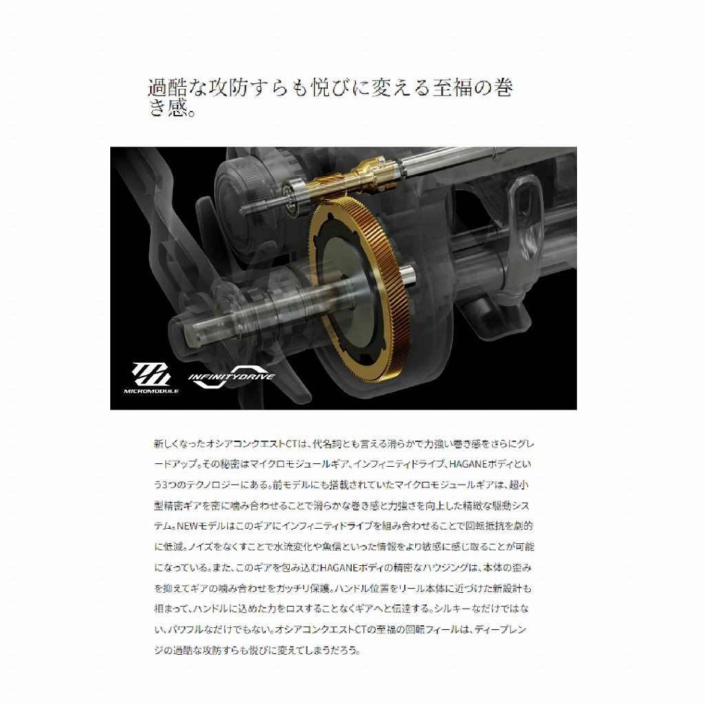 Shimano 24 Osea Conquest CT300PG Jigging Spinning Reel Used - Image 4