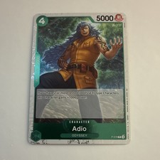 Bandai One Piece Card Game Adio Character Odyssey P-078 Promo Foil ENG