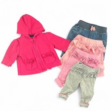 Newborn Girls Hoodie and Pants Bundle